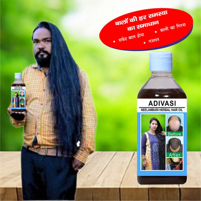 Adivasi Jatamansi Oil for Dandruff-Free Healthy Hair Growth Hair Oil(100 ml)