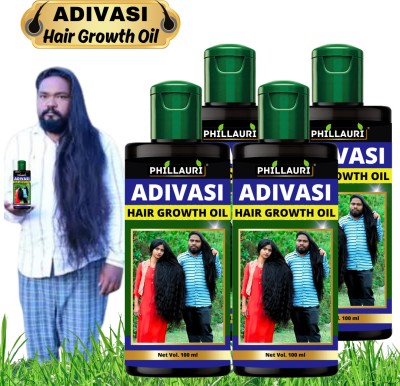 Phillauri Adivasi Natural Made Powerful Effective Jadibutiya Hair Oil(400 ml)