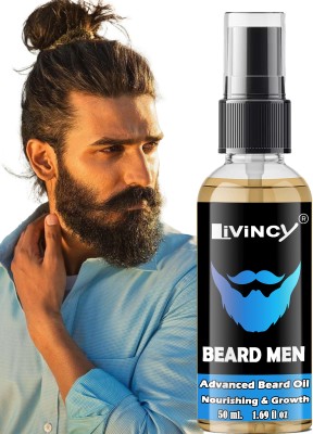 Livincy Red Onion Beard Growth oil for Specially Men Beard_2 Hair Oil(50 ml)