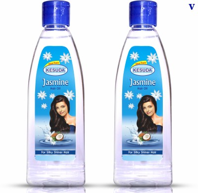 KESUDA Non Sticky Jasmine Hair Oil for Shiney Hair Hair Oil(400 ml)