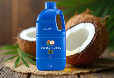 KALKIN COCONUT HERBAL HAIR OIL 1000ML Hair Oil(1000 ml)