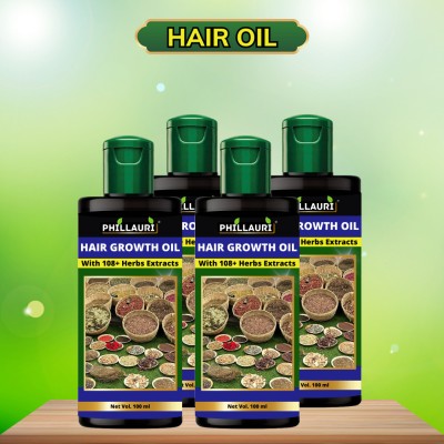 Phillauri Herbal Hair oil For Long Hair Growth Hair Oil(400 ml)