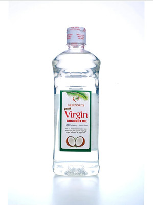 GREENNUT Cold Pressed Extra Virgin Coconut Oil Pack of 1(500 ml)