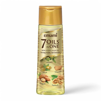 EMAMI 7 Oils In One For Dry & Damaged Hair For Deep Nourishment  Hair Oil(300 ml)
