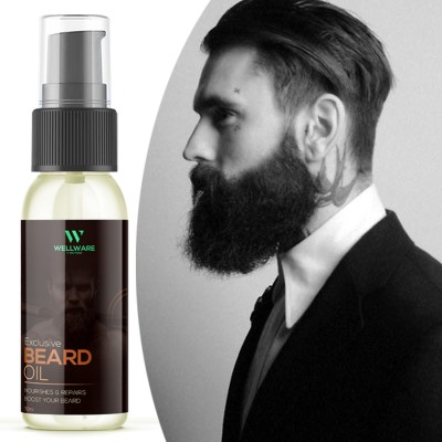 WELLWARE Bold Beard Booster Oil | Strong Beard Blends Hair Oil(50 ml)