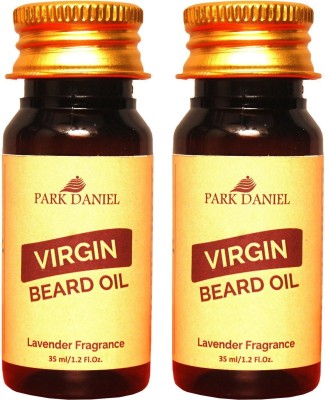 PARK DANIEL Beard oil Lavender Fragrance combo of 2 no.35 ml Bottles Hair Oil(70 ml)