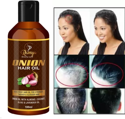 Ramya beauty care Cool Onion Oil Promotes Hair Growth & Controls Hairfall  Hair Oil(100 ml)