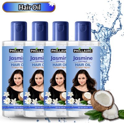 Phillauri Jasmine Coconut Hair Oil Nature Lock Shiney Hair Oil(400 ml)