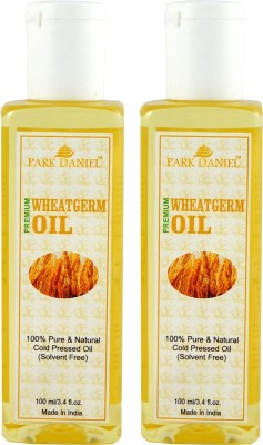 PARK DANIEL Premium Cold Pressed Wheatgerm oilCombo pack of 2 bottles of 100 ml(200 ml) Hair Oil(200 ml)