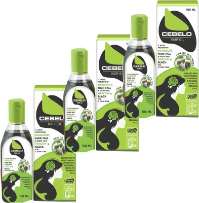 CEBELO Rj Cebeloo Hair Oil Enriched With Herbs PACK of - 3 Hair Oil(300 ml)