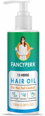 FANCYPERKS Herbs Hair Oil For Men & Women | Promotes Hair Growth & Reduces Hair Fall Hair Oil(100 ml)