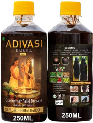 Adivasi AADIVASI NEELAMBARI HAIR OIL FOR HAIR GROWTH HAIR OIL (250+250 ML)--- Hair Oil(500 g)