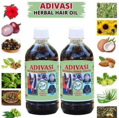 Adivasi vishavabhri Fast Hair Growth and Dandruff Control Hair Oil __ Hair Oil(200 ml)