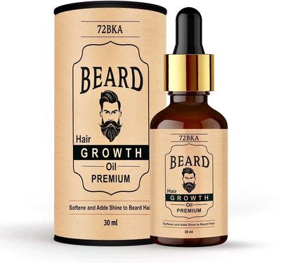72BKA Beard hair growth oil Hair Oil(30 ml)