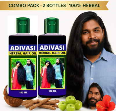 Adivasi Ayurvedic Adiwasi Herbal Kesh tel and Hair Fall Hair Oil -200 ml Hair Oil(200 ml)