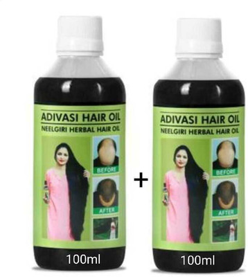Adivasi hand made oil 200ml pack of 2 Hair Oil(200 ml)