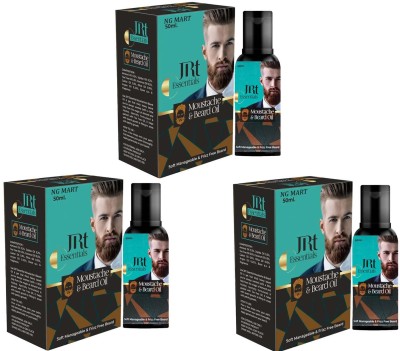 NG MART NG NEW JRT BEARD OIL PACK OF - 3 Hair Oil(150 ml)