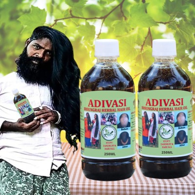 Phillauri Adivasi natural Hair Oil Ingredients that Helps to Anti-Dandruff  Hair Oil(500 ml)