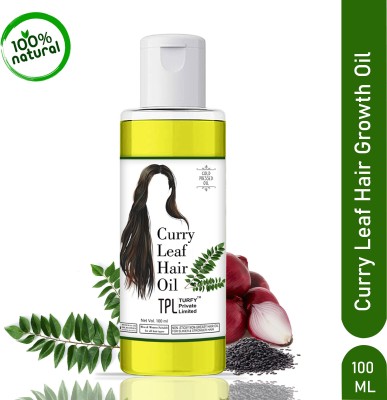 TPL Curry Leaf Hair Oil for Hair Growth, Hair Fall Control, Anti Dandruff  Hair Oil(100 ml)