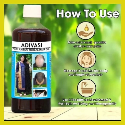 Adivasi Natural Hair Elixir for Men & Women Hair Oil(250 g)