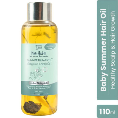 Nat Habit Summer Baby Scalp & Hair Oil(110 ml)