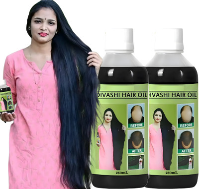 Adivasi natural hair oil herbal 108 jadibutti mix 500 ml Hair Oil(500 ml)