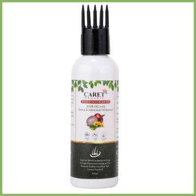 Caret Organic Red Seed Onion Oil With Arnica Oil For Hair Strenth & Thickening - Paraben Free Hair Oil(100 ml)