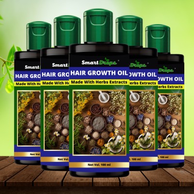 smartdrops Herbal Best Heir oil For One Month Heir Treatment hair growth Hair Oil(500 ml)