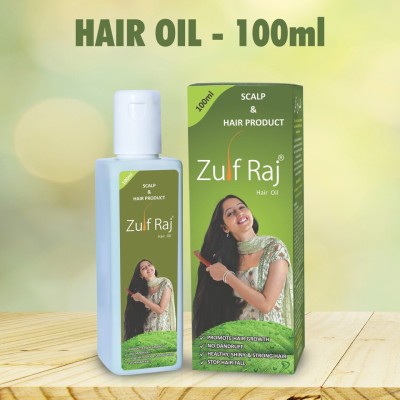 Zulf Raj Herbal Hair Oil 100ml (Pack of 2) Hair Oil(200 ml)