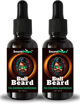 smartdrops Beard Growth Oil With Advanced Formula Based Hair Oil(60 ml)