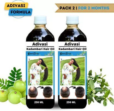 Adivasi KADAMBARI HERBAL HAIR GROWTH OIL Hair Oil(500 ml)