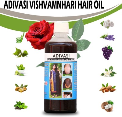 rosearth Adivasi Hair Oil For Healthy, Smooth And Shiny . Hair Oil(250 ml)