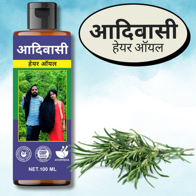 aadikesh Adibasi Hair Oil Herbal Anti-Breakage Shield for Fragile, Snapping Hair Hair Oil(100 ml)