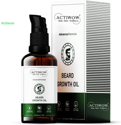 ACTIWOW Beard Growth Oil That Relieves Beard Skin Irritation Hair Oil(30 ml)