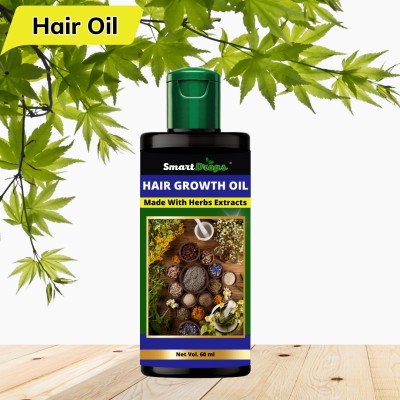 smartdrops Aryuvedic Jbuti Natural  Hair Oil(60 ml)