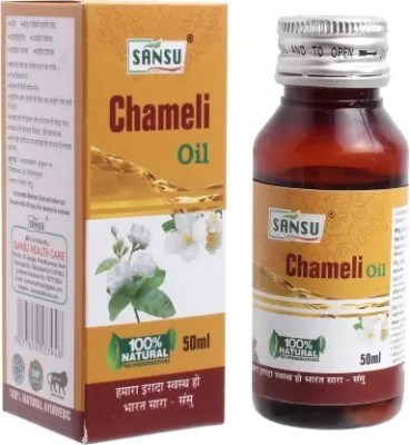 Sansu Jasmine (Chameli) Oil For Hair Growth, Massage Oil 50ml (Pack of 4) Hair Oil(200 ml)