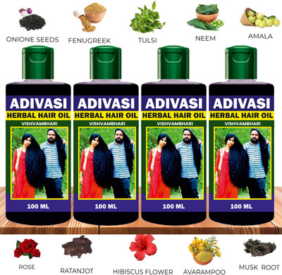 Adivasi Silky Shine of Root EnergyHair Oil 100ML Hair Oil(100 ml)