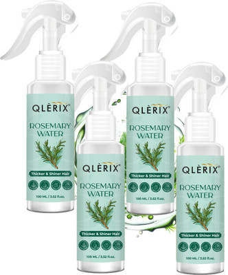 QLERIX Rosemary Water Spray For Hair ReGrowth Add Shine & Help Reduce Hairfall  Hair Oil(400 ml)