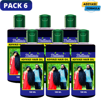 Phillauri Adivasi Herbal Hair Oil Combo Hair Oil Hair Oil  (600 Ml) For Rs. 189 @ 66 %