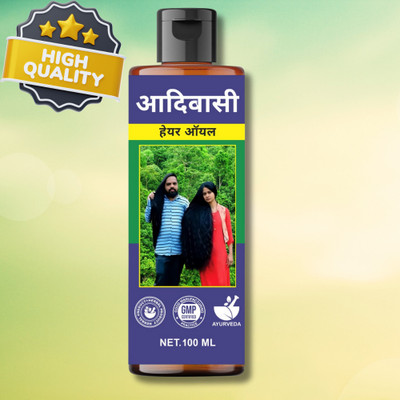 aadikesh Adibasi Hair Oil Organic Blend for Deep Nourishment and Hair Strength Hair Oil(100 ml)