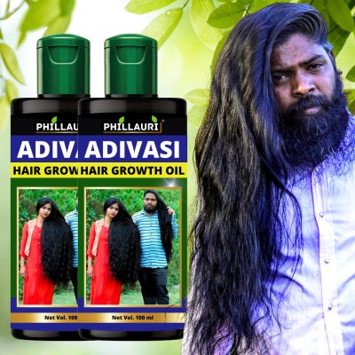 Phillauri Adivasi Jadibuti Hair oil (pack of 2) Hair Oil(200 ml)