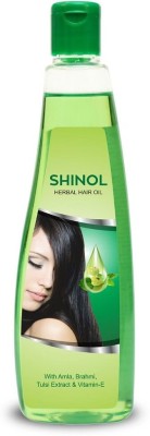 SHINOL Pack of 5 Herbal Oil With Amla, Brahmi, Tulsi Extract & Vitamin E Hair Oil(90 ml)