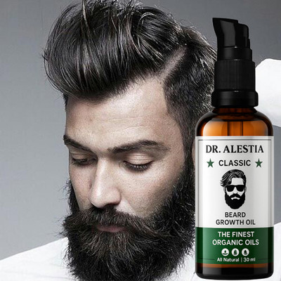 dr. alestia natural Beard For Beard Growth and for Men  Hair Oil(30 ml)