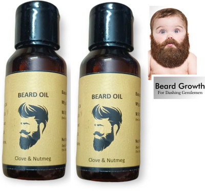 tanvi27 Best Nourishing Mooch and Beard Oil For Men For Thicker & Longer Beard Set Hair Oil(120 ml)