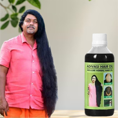 Adivasi Shankpushpi Oil for Glossy Silky Strands Hair Oil(100 ml)