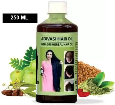 Adivasi nigiri herbal hair growth oil (2 Hair Oil(250 ml)