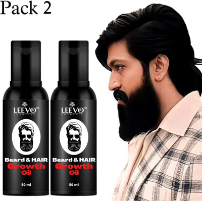 LEEVO Beard hair growth oil Hair Oil(100 ml)