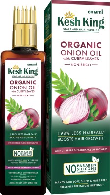 Kesh King Ayurvedic Onion|Hair fall control|Hair Growth|21 rare ayurvedic herbs Hair Oil(100 ml)