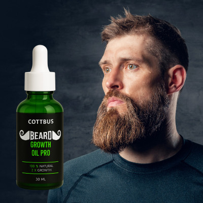 cottbus Beard Growth Oil Advanced | For Patchy Beard  Hair Oil(30 ml)