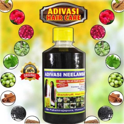 Adivasi HAIR OIL HAIR GROWTH KASTURI HAND MAD 250ML HAIR OIL Hair Oil(250 ml)